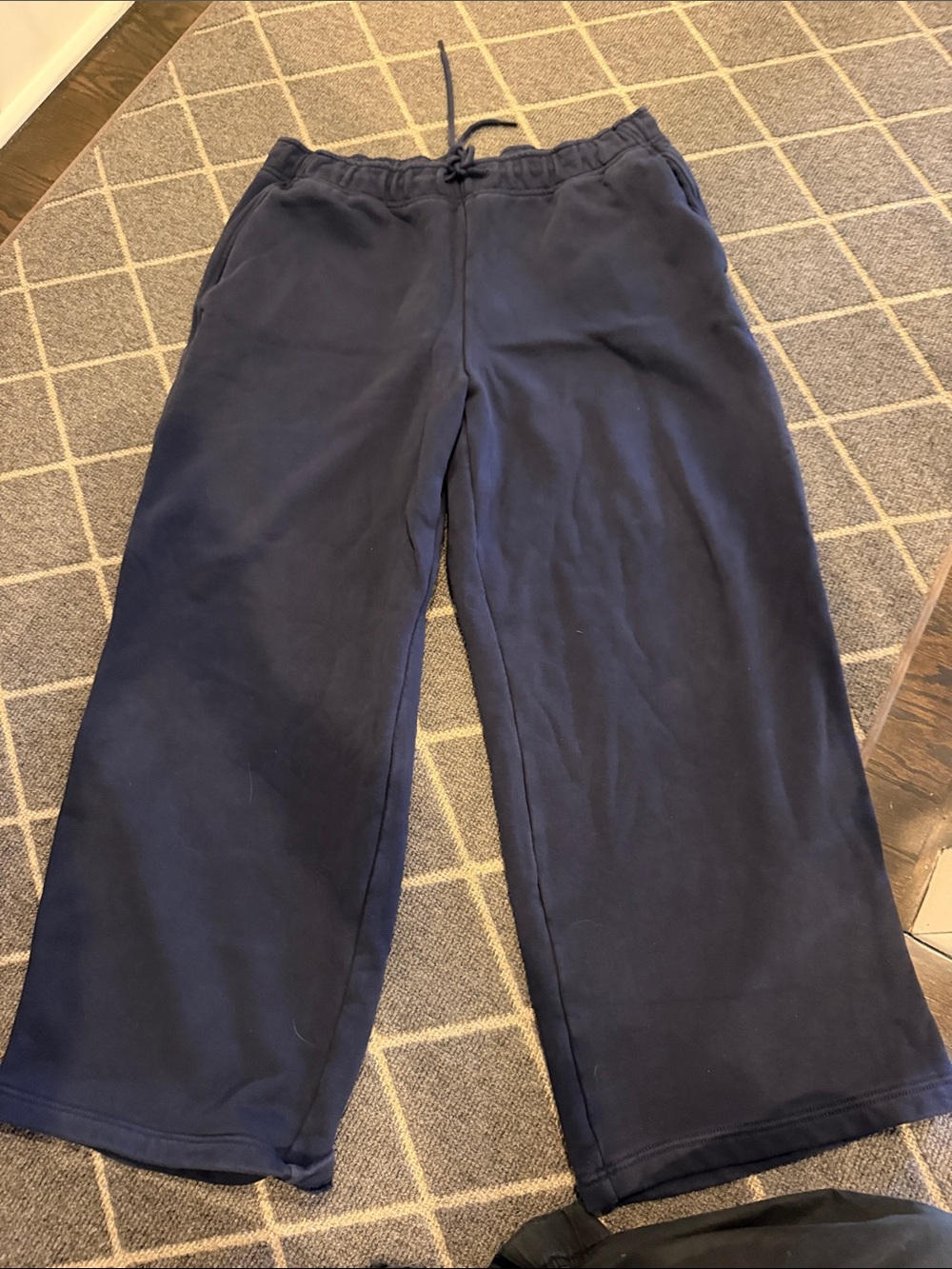 Woman’s Brand New Navy Blue Pull-On Sweatpants